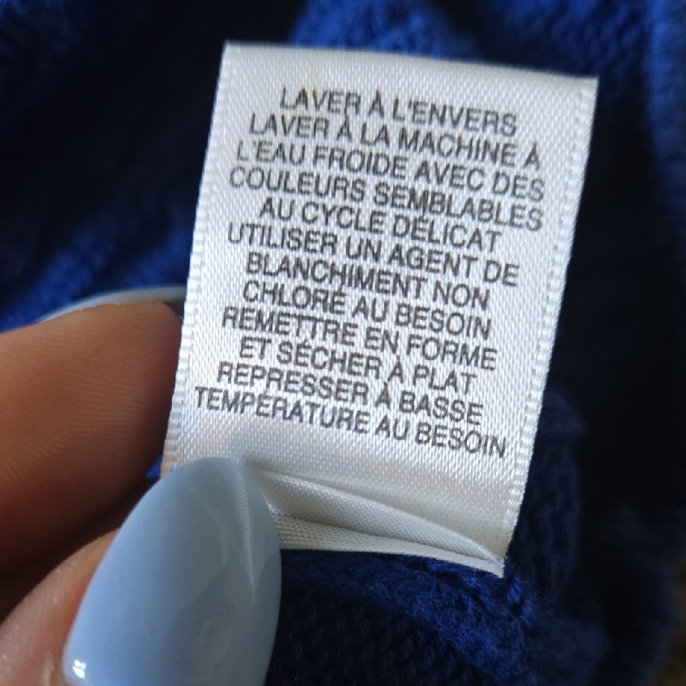 Lord & Taylor Vibrant Blue Knit Sweater - Picture 4 of 8